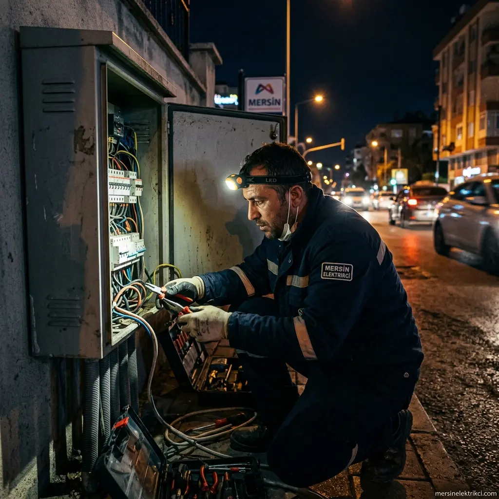 Acil servis elektrikçi Mersin